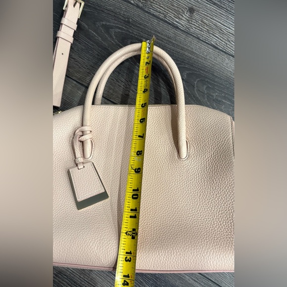 Kate Spade Pink Pebble Leather Handbag - with Pink Interior - Picture 6 of 7